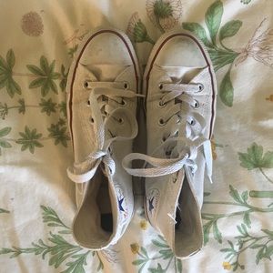 High Top Converse White